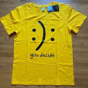 Smiley face shirt - novelty t-shirt